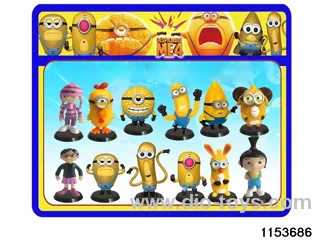 3 inch Sneaky Peek-a-boo Figurine Set
