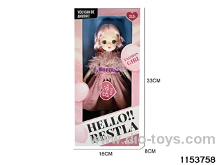 12 inch 11 jointed doll