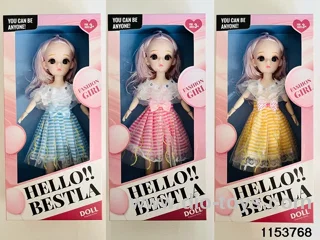 12 inch 11 jointed doll
