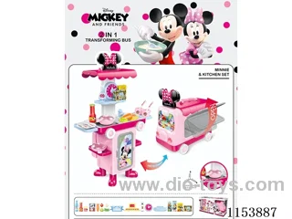 2 in 1 tableware Table Transformer Bus (female)
