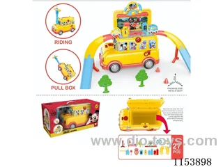 Track school bus