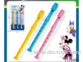 Three pieces of Disney flute. - Mickey