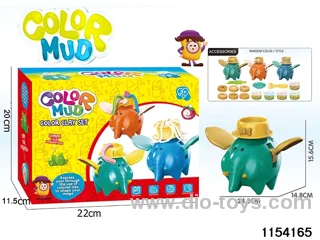 DIY Colourful Clay