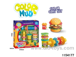 DIY Colourful Clay Set
