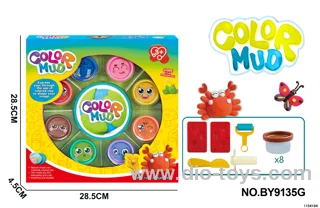 DIY Colourful Clay Series (8 bottles)