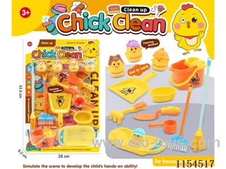 Chick cleaning crew