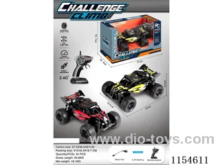 1:18 2.4G rc car included battery