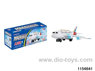 Electric music and light airliner