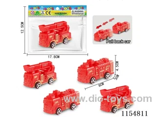 2 pull back fire engines