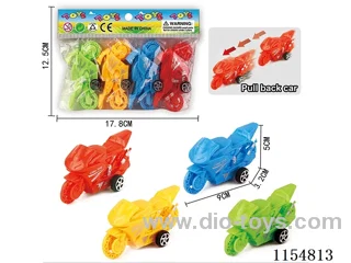 pull back motorbike 4PCS