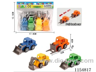 4 pull back Engineering 4PCS