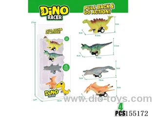 Dinosaur Pull Back Car