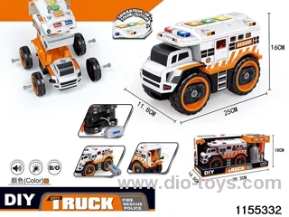 Electric dismantling truck