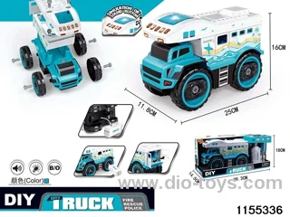 Electric dismantling truck
