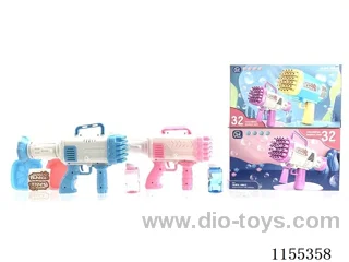 32 holes colourful bubble machine