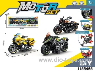 Inertial dismantling motorbike
