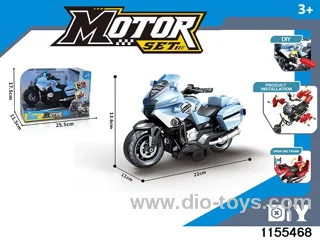 Inertial dismantling motorbike