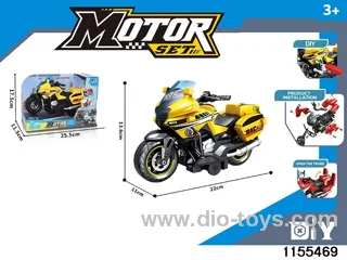 Inertial dismantling motorbike