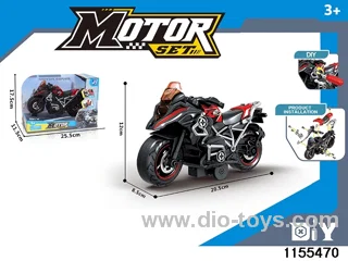 Inertial dismantling motorbike