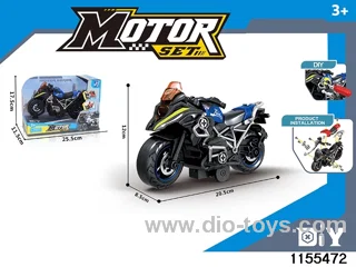 Inertial dismantling motorbike