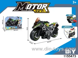 Inertial dismantling motorbike