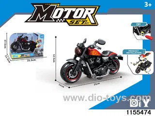 Inertial dismantling motorbike