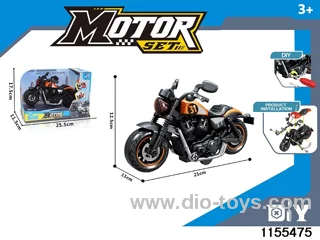 Inertial dismantling motorbike