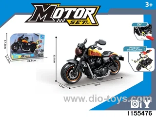 Inertial dismantling motorbike
