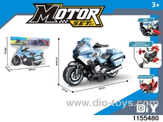 Inertial dismantling motorbike