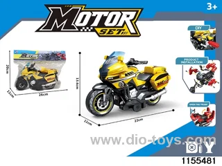 Inertial dismantling motorbike