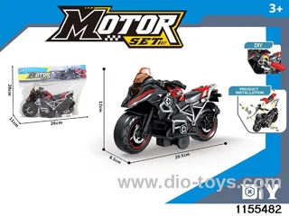 Inertial dismantling motorbike