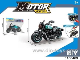Inertial dismantling motorbike