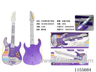 Light music electronic guitar