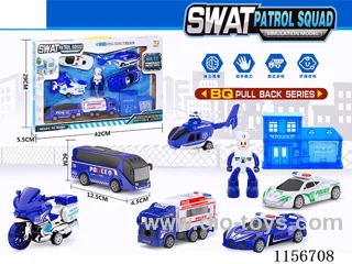 pull back car set