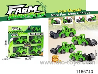 pull back car set 4PCS