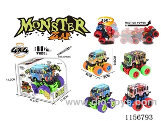 Double Inertia Stunt Graffiti Bus Car