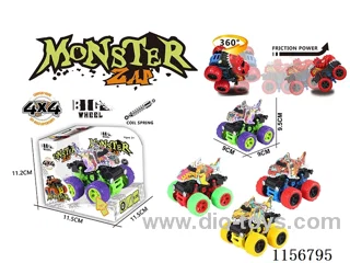 Dual Inertia Stunt Graffiti Shark Car
