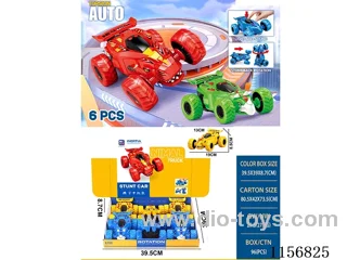 Inertia monster stunt car with light effects