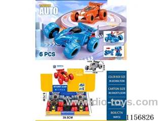 Inertia monster stunt car with light effects
