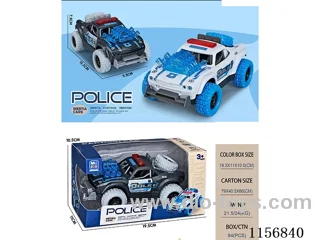 Inertia sound and light 360 degree police car