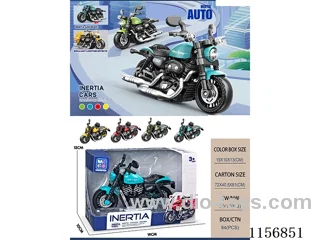 Inertia motorbike with light sound effect