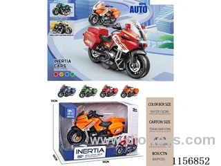 Inertia motorbike with light sound effects
