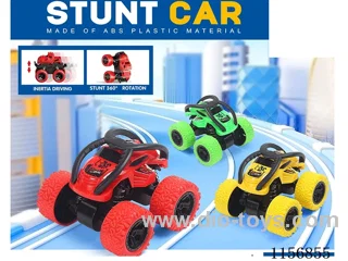 Stunt big wheel double inertia chariot