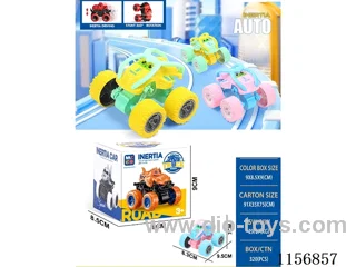stunt big wheel double inertia chariot (macaroon)