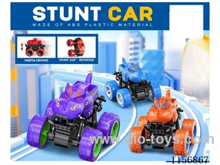 Stunt Big Wheel Double Inertia Crocodile Car