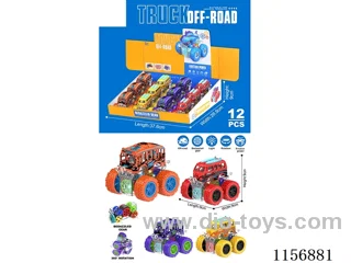 Double inertia stunt tusk bus with lights