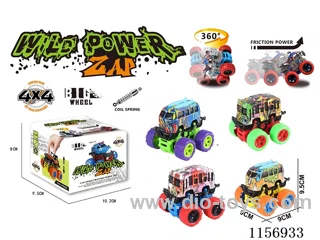 Dual Inertia Stunt Graffiti Bus Car