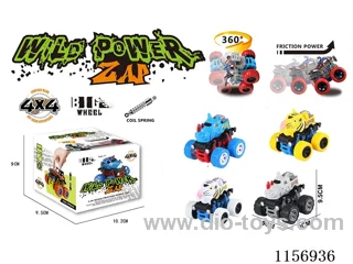 Double Inertia Stunt Animal Car
