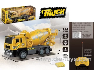 1：24 4ch rc car with light included 4*AA rechargeable batteries + USB charging cradle