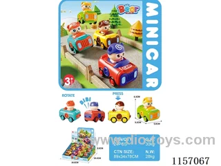 Push the Animal Whistle Truck